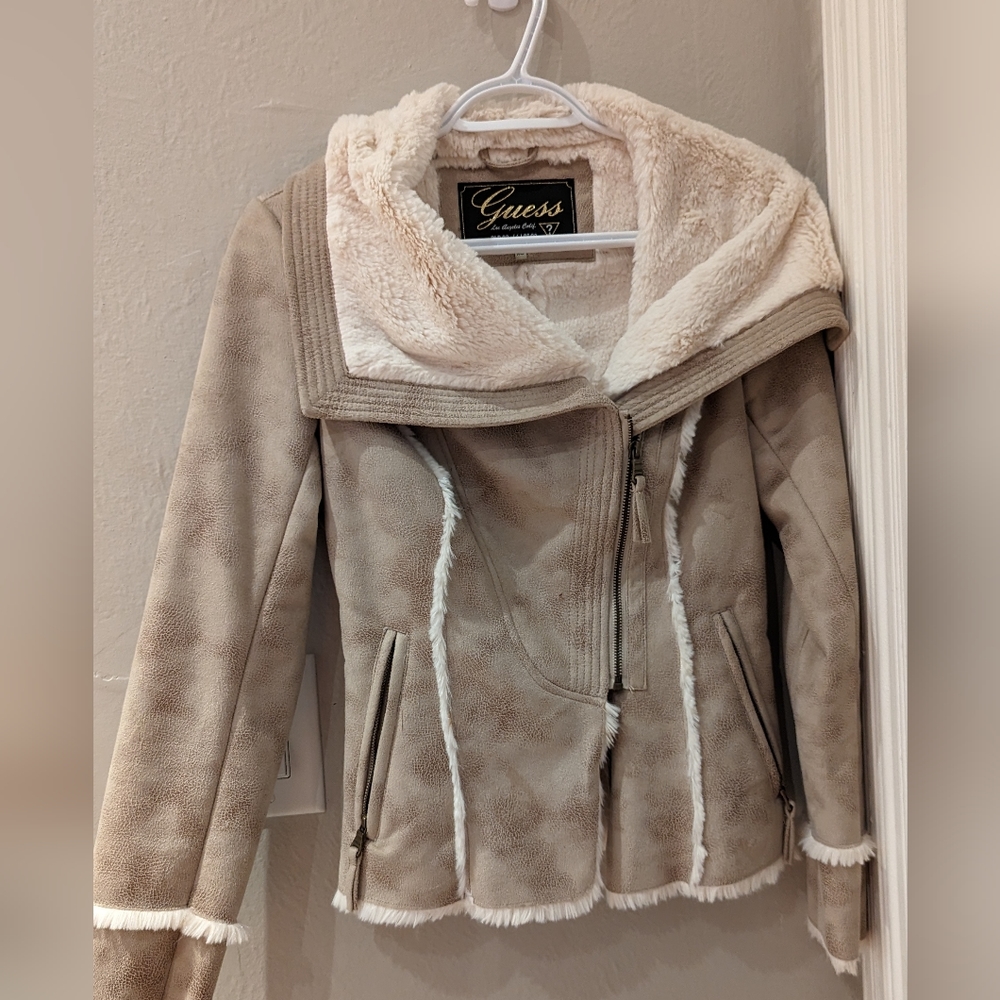 Guess Sherpa lined jacket